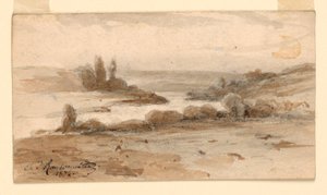 Un paisaje de Charles Nicolas Ransonnette