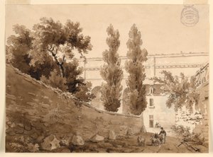 Una Localidad en el Sur de Francia de Charles Nicolas Ransonnette