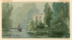 Paisaje Imaginario de Charles Nicolas Ransonnette