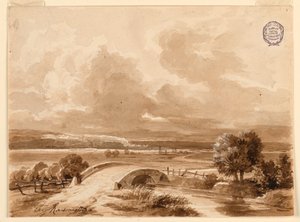 Paisaje de Charles Nicolas Ransonnette