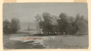 Paisaje de Charles Nicolas Ransonnette