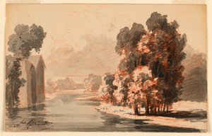 Paisaje de Charles Nicolas Ransonnette