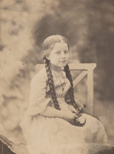 Marie LaPorte, mediados de 1850 (foto) de Charles Ozanam