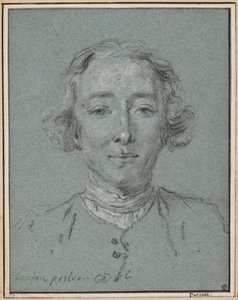 Retrato del artista Pierre Lenfant de Charles Parrocel