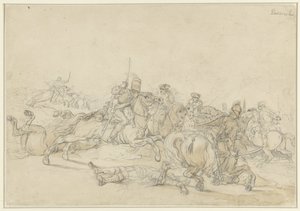 Lucha de jinetes