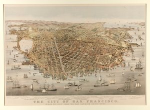 La ciudad de San Francisco - Pájaro de Charles Parsons