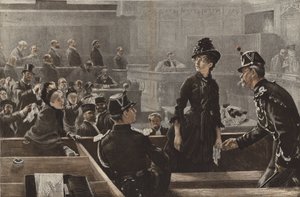 Absuelto, una escena en los tribunales de París