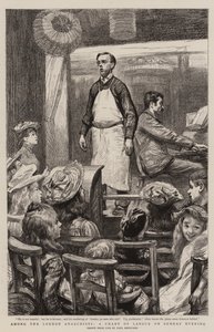 Entre los anarquistas de Londres, un canto de trabajo el domingo por la noche de Charles Paul Renouard