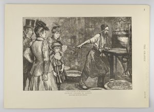 Horno de recocido en Tower Hill, de The Graphic, 1895
