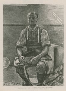 Vida de convictos en la prisión de Wormwood Scrubs (grabado) de Charles Paul Renouard