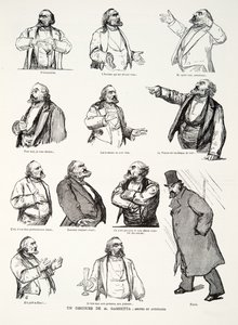 Un discurso de M. Gambetta: Gestos y actitudes, de Historia de la Tercera República, Vol. I, Historia Política, pub.1933 de Charles Paul Renouard