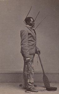 Wilson, esclavo marcado de Nueva Orleans, 1863 de Charles Paxson