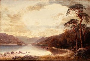 Vista del Lago Inferior, Killarney de Charles Pettit