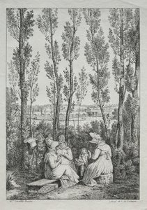 El Picnic de Charles Philibert Lasteyrie du Saillant