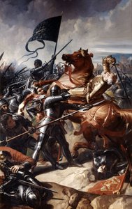 Batalla de Castillon, 17 de julio de 1453, 1838 de Charles Philippe Lariviere
