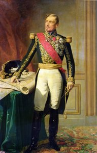 Mariscal francés Armand Jacques Achille Leroy de Saint Arnaud (1796-1854) de Charles Philippe Lariviere