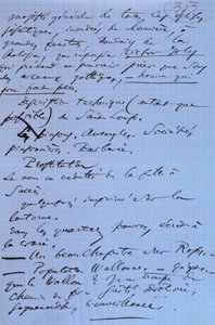 Página 303 del panfleto de Baudelaire 