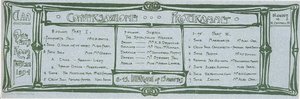 Programa de Conversación para la Asociación de Arquitectura de Glasgow de Charles Rennie Mackintosh