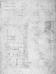 Fuente en el lavabo, Certosa di Pavia, 1891 de Charles Rennie Mackintosh
