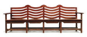 Banco de jardín para Hill House, c.1912 de Charles Rennie Mackintosh