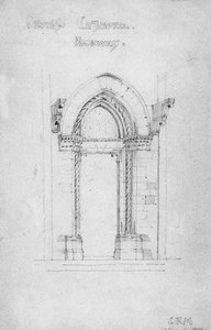 Puerta de la Catedral de Orvieto, 1891