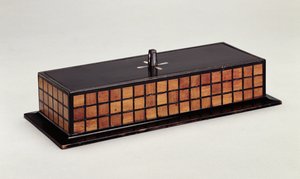 Caja de plumas para el dormitorio blanco, HousHill, Glasgow de Charles Rennie Mackintosh