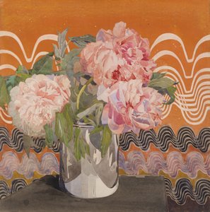 Peonías, c.1920 de Charles Rennie Mackintosh