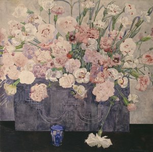 Rosas (acuarela sobre papel) de Charles Rennie Mackintosh
