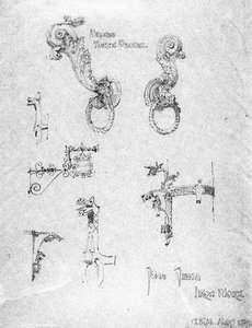 Algunas obras de hierro de Siena, 1891