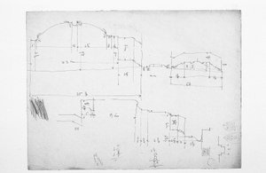 Sin título (hoja de trabajo de bocetos), 1891 de Charles Rennie Mackintosh