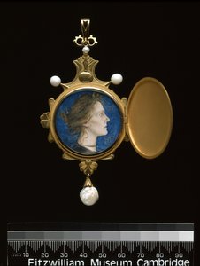 Colgante: Miss Edith Emma Cooper (1862-1913) 1901