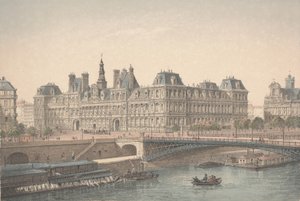 Hotel de Ville, París de Charles Riviere