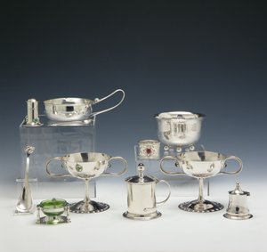 Trabajo en plata de Charles Robert Ashbee