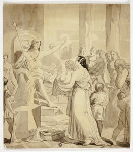 Escena de "Cuento de invierno de Charles Robert Leslie