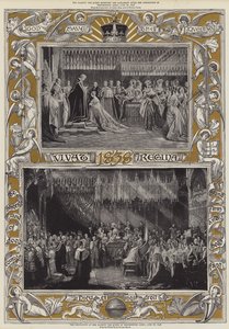 La Coronación de Su Majestad la Reina en la Abadía de Westminster, 28 de junio de 1838 de Charles Robert Leslie