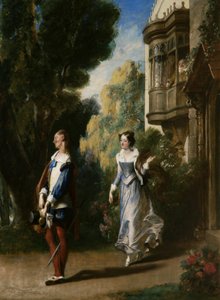 Las Alegres Comadres de Windsor de Charles Robert Leslie