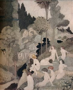 Un interludio de otoño, c1910 de Charles Robinson