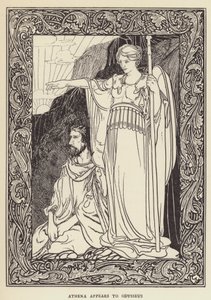 Atenea aparece a Odiseo