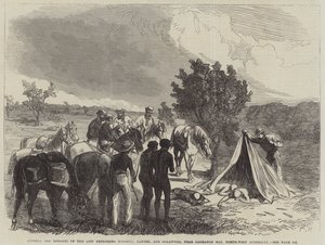Encontrando los restos de los exploradores perdidos, Harding, Panter y Goldwyer, cerca de la Bahía Lagrange, noroeste de Australia de Sir John Charles Robinson