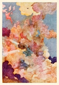 "¡Escucha, escucha! La alondra en la puerta del cielo canta, y Phoebus "se levantan las ginebras" frontispicio de "Reveillez" en Las canciones y sonetos de William Shakespeare de Charles Robinson