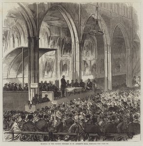 Reunión del Congreso de la Iglesia en el Salón de San Andrés, Norwich de Sir John Charles Robinson