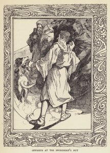 Odiseo en la cabaña del porquerizo de Sir John Charles Robinson