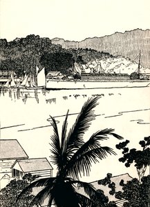 Port Antonio, Jamaica, 1912 de Charles Robinson