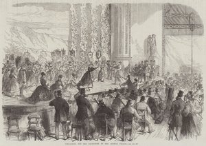 Ensayando para la pantomima en el Crystal Palace de Sir John Charles Robinson
