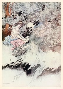 "Romper papeles, romper anillos entre dos" de "La queja de un amante" en Las canciones y sonetos de William Shakespeare de Charles Robinson