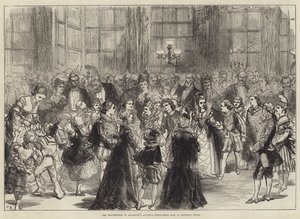 Baile de Disfraces Juvenil de la Marquesa de Salisbury en Hatfield House de Sir John Charles Robinson