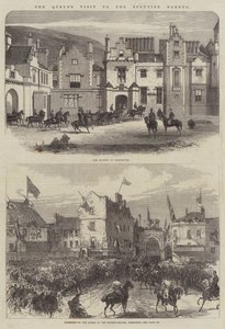La visita de la Reina a la frontera escocesa de Sir John Charles Robinson