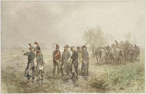 Reunión de oficiales franceses en Holanda, 1793