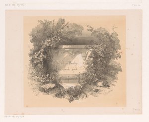 Título en la pared en paisaje Página de título para: Jacques Collin de Plancy, La Reine Berthe au grand pied, 1842