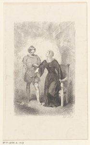 Wilfried con su madre de Charles Rochussen